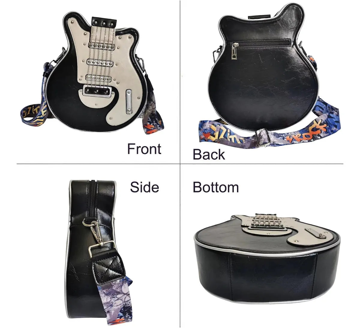 Gitar Şekilli Çanta (Kolye Hediyeli)