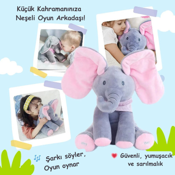 Zoweni Konuşan Peluş Fil