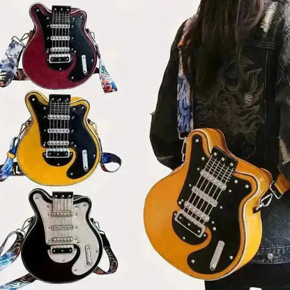 Gitar Şekilli Çanta (Kolye Hediyeli)